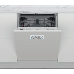 WHIRLPOOL WIC 3C33 PFE teljesen integrált mosogatógép - 60 cm széles
