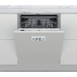 Whirlpool WIC 3C34 PFE S teljesen integrált mosogatógép - 60 cm széles