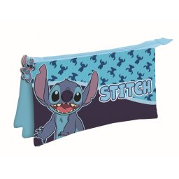 Disney Lilo és Stitch, A csillagkutya Abstract 3 rekeszes tolltartó 22 cm