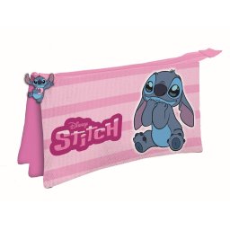 Disney Lilo és Stitch, A csillagkutya Lovely 3 rekeszes tolltartó 22 cm