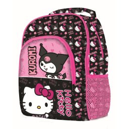 Hello Kitty & Kuromi iskolatáska, táska 42 cm