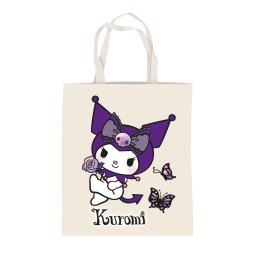 Hello Kitty Kuromi Butterfly vászontáska, bevásárlótáska 44 cm