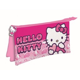 Hello Kitty Unicorn 3 rekeszes tolltartó 22 cm