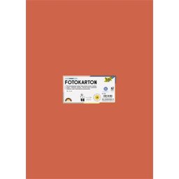 FOLIA Dekorkarton, 2 oldalas, 50x70 cm, 300 g, 10 lap, FOLIA, narancssárga