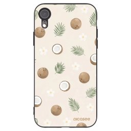 Fekete szilikon tok az alábbi mobiltelefonokra Apple iPhone XR - Coconut Breeze