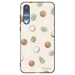 Fekete szilikon tok az alábbi mobiltelefonokra Huawei P20 Pro - Coconut Breeze