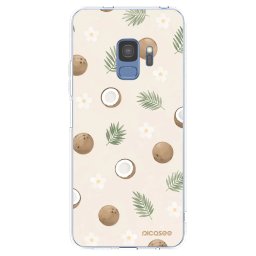 Átlátszó szilikon tok az alábbi mobiltelefonokra Samsung Galaxy S9 G960F - Coconut Breeze
