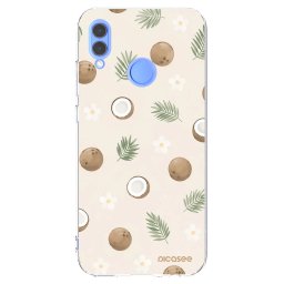 Átlátszó szilikon tok az alábbi mobiltelefonokra Huawei P Smart 2019 - Coconut Breeze