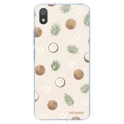 Átlátszó szilikon tok az alábbi mobiltelefonokra Xiaomi Redmi 7A - Coconut Breeze