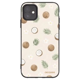 Fekete szilikon tok az alábbi mobiltelefonokra Apple iPhone 11 - Coconut Breeze