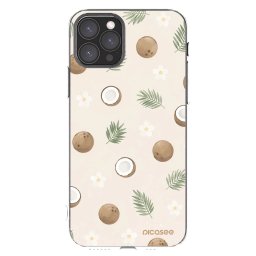 Átlátszó szilikon tok az alábbi mobiltelefonokra Apple iPhone 11 Pro - Coconut Breeze