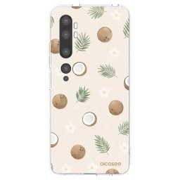 Átlátszó szilikon tok az alábbi mobiltelefonokra Xiaomi Mi Note 10 (Pro) - Coconut Breeze