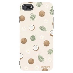 Átlátszó szilikon tok az alábbi mobiltelefonokra Apple iPhone SE 2020 - Coconut Breeze