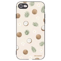 Fekete szilikon tok az alábbi mobiltelefonokra Apple iPhone SE 2020 - Coconut Breeze