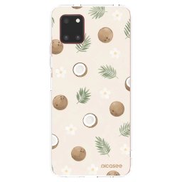 Átlátszó szilikon tok az alábbi mobiltelefonokra Samsung Galaxy Note 10 Lite N770F - Coconut Breeze