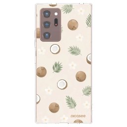 Átlátszó szilikon tok az alábbi mobiltelefonokra Samsung Galaxy Note 20 Ultra - Coconut Breeze