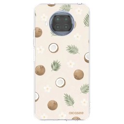 Átlátszó szilikon tok az alábbi mobiltelefonokra Xiaomi Mi 10T Lite - Coconut Breeze