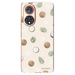 Átlátszó szilikon tok az alábbi mobiltelefonokra Huawei Nova 9 - Coconut Breeze