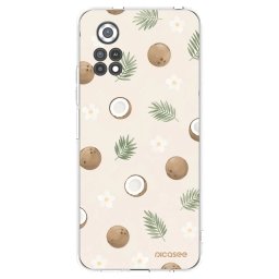 Átlátszó szilikon tok az alábbi mobiltelefonokra Xiaomi Poco X4 Pro 5G - Coconut Breeze