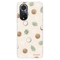 Átlátszó szilikon tok az alábbi mobiltelefonokra Huawei Nova 9 SE - Coconut Breeze