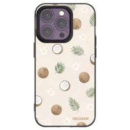 Fekete szilikon tok az alábbi mobiltelefonokra Apple iPhone 14 Pro - Coconut Breeze