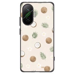 Fekete szilikon tok az alábbi mobiltelefonokra Xiaomi Poco F7 5G - Coconut Breeze