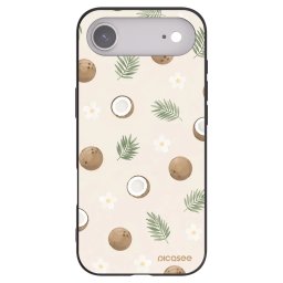 Fekete szilikon tok az alábbi mobiltelefonokra Apple iPhone Air - Coconut Breeze