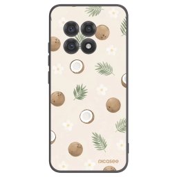 Fekete szilikon tok az alábbi mobiltelefonokra OnePlus 13R 5G - Coconut Breeze