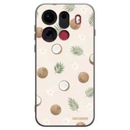 Fekete szilikon tok az alábbi mobiltelefonokra OPPO Find X9 Pro - Coconut Breeze