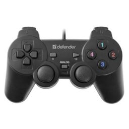 Gamepad Defender Omega, 12tl., USB, fekete, rezgő, Windows R XP/VISTA/7/8/10