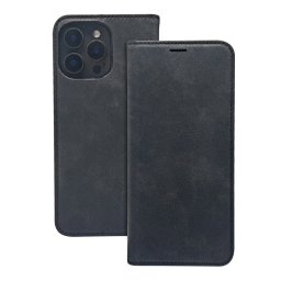 Smart Suede könyvtok Samsung Galaxy A06 5G - fekete