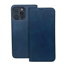 Smart Suede könyvtok Samsung Galaxy A06 5G - tengerészkék