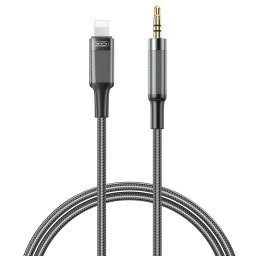 XO audio kábel NB-R279A Lightning - jack 3,5mm 1,0m fekete