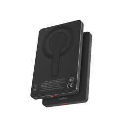 Maxlife vezeték nélküli power bank MXPB-05 20W PD 5000 mAh mágneses fekete