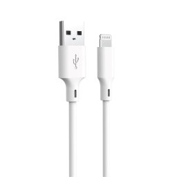 Forever Recycling kábel USB-A - Lightning 1,5m 2,4A HDKR12-AL-00 fehér