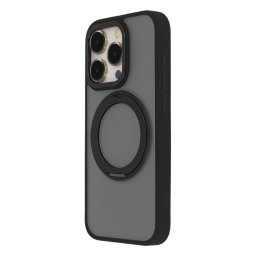 TectoShield Secure Spinning MagSafe-kompatibilis tok iPhone 15 Plus - fekete