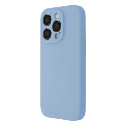 TectoShield Soft Touch MagSafe-kompatibilis tok iPhone 15 Plus - pasztel kék