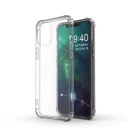 Xiaomi Redmi Note 14 Pro 4G szilikon tok, átlátszó, 1,5mm, Anti Shock