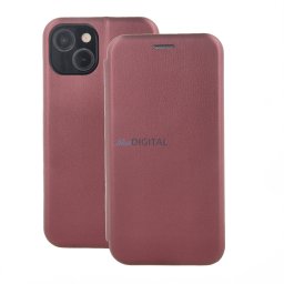 Smart Diva könyvtok Xiaomi Redmi 15 5G - bordó