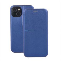 Smart Diva könyvtok Xiaomi Redmi 15 5G - tengerészkék