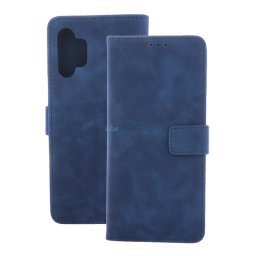 Smart Velvet könyvtok Xiaomi Redmi 15 5G - tengerészkék