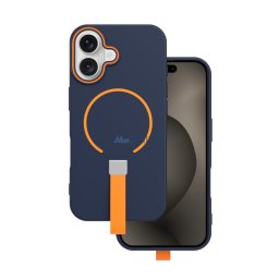 Loop Thin MagSafe-kompatibilis tok Samsung Galaxy S25 - sötétkék