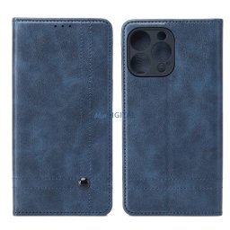Smart Seam könyvtok Xiaomi Redmi 15 5G - tengerészkék