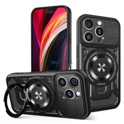 Defender Armor MagSafe-kompatibilis tok iPhone 16 Pro Max - fekete