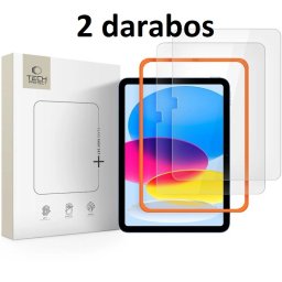 Apple iPad 10.9'' 2022/11'' 2025 2 darabos Tech-Protect üvegfólia - Átlátszó
