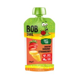 Bob Snail Fruit Smoothie banán-eper 120g