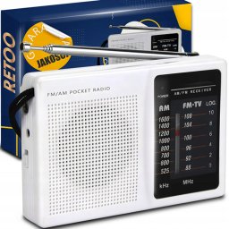 Konyhai Retro Zsebrádió FM/AM elemes működéssel, RT