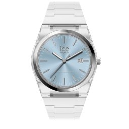 ICE Power PW1 - Átlátszó fehér kék, férfi karóra - 41 mm - (025781)