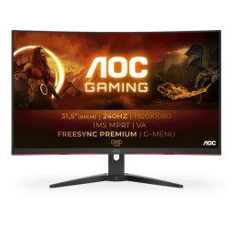 32 AOC C32G2ZE/BK FHD/VA/250Hz/Ivelt monitor