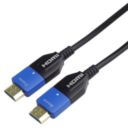 PremiumCord Ultra High Speed HDMI 2.1 optikai kábel 8K@60Hz 4K@120Hz 25m aranyozott 25m